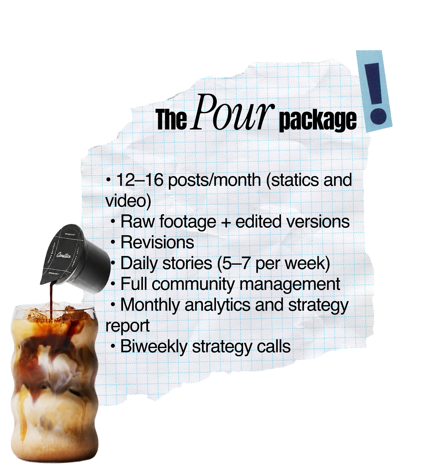 The Pour package